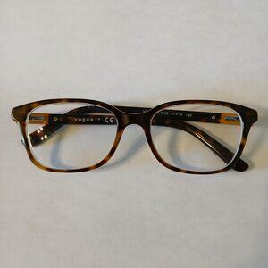 Vogue Kids‎ Brown Tortoise Shell Eyeglasses Frames VY 2001 1916 47-16-130 mm